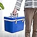 Produktbild Chirsemey 8L Auto Kühlbox, tragbare Reise Gefriertruhe, Isolierbox für Eiskübelautos, Eisbeutelkühlung, Konservierung von Lebensmitteln und kalten Getränken für Picknick, Strand, Camping