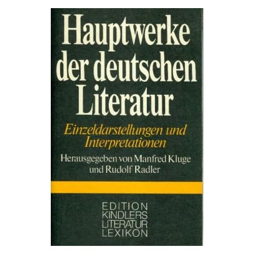 [PDF] Download Hauptwerke der deutschen Literatur. Einzeldarstellungen und Interpretationen Kostenlos