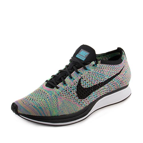 Preisvergleich Produktbild Nike Flyknit Racer 526628 304 Unisex - Erwachsene Laufschuhe / Runningschuhe / Sneakers Grün 46