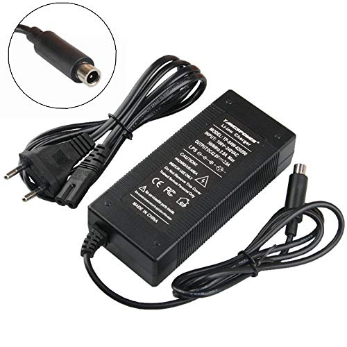 TANGSPOWER Scooter eléctrico Cargador 42V 2A Adaptador para Xiaomi Mijia M365 Ninebot Es1 Es2 Es4 Accesorios de Scooter eléctrico Cargador de batería