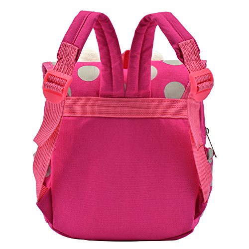 Cozyswan Mignon Lapin Animal Design Petits Enfants Sac à Dos Bambin Sac d'Ecole 3D Rose