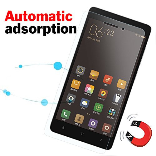 Xiaomi Redmi 3 Schutzfolie, Mture 3D Touch kompatible Schutzglas für Xiaomi Redmi Hongmi 3 Screen Protector Film Ultra Klar Transparent Panzerglas Stressfreie, Blasenfreie Installation, Anti-Fingerabdruck mit Härtegrad 9H Tempered Glass Hartglas Displayschutzfolie (HD Clear) – 2-pack - 4