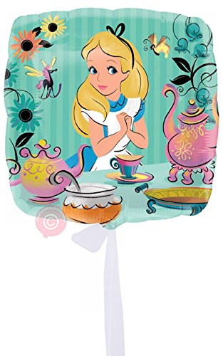 Alice in Wonderland - Inflated Helium Balloon Delivered in a Box - Single Balloon - Bloonaway