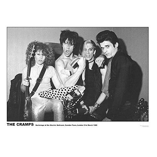Preisvergleich Produktbild THE CRAMPS Poster Electric Ballroom 1980