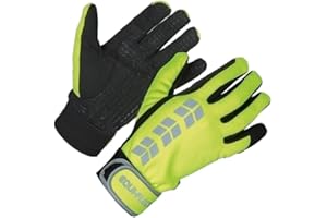 Shires Equi-Flector Adults Riding Gloves - Yellow