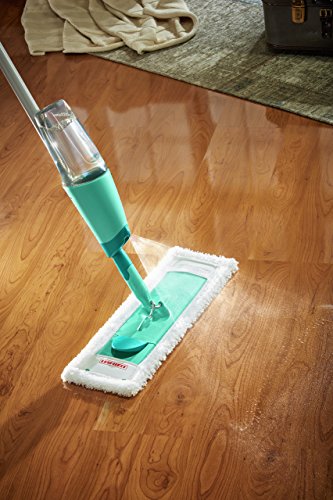 Leifheit 56500 Pflegesprüher Care und Protect Parkettpflege, Metall, Grün, 16.5 x 11 x cm - 5