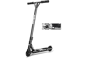 Albott Stunt Scooter, Roller kickscooter Pro Sport Trick Tretroller Cityroller Kickboard mit 360° Spin Fixed Bar für Kinder Junge Erwachsene
