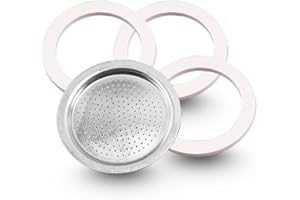 CG94 Filtr do kawy Moka z trzema uszczelkami (3 filiżanki)