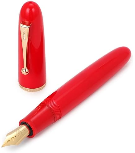 Penna Stilografica Asvine Jinhao 9019 | Pennino #8 E Corpo Trasparente - Foto 7