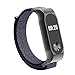 Produktbild FeiliandaJJ Ersatzarmbänder Für XiaoMI MI Band 2 Watch,Armbänder Damen Herren Nylon Einstellbar Lightweight Smart Watch Zubehör Uhrenband Uhrenarmbänder Replacement Watch Band (Blau)
