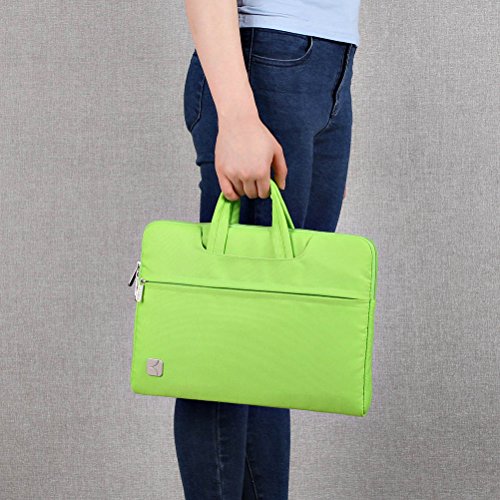 Caison 15.6″ Laptop NoteBook Bag Hülle Tasche 15.6 Zoll Handbag Schoner Abdeckung (Gruen) - 8