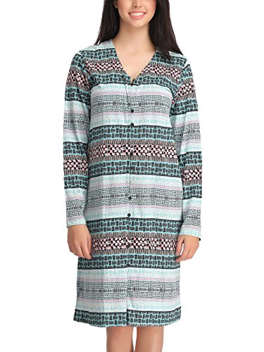 Clovia Women Cotton Printed Knee-Length Nightie RS.519 (60.00% Off) - Amazon