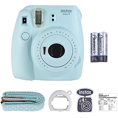 Preisvergleich Produktbild FUJIFILM - INSTAX MINI 9 ICE BLUE + 10 POSE + CUSTODIA