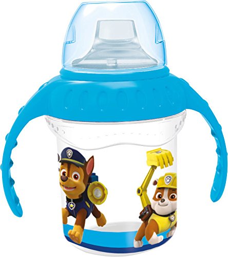 Paw Patrol La Patrulla Canina Tasse d'entraînement 230 ml avec embout en silicone (Stor 30827)