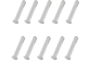 YUNCHONGuk 10 Stück Kunststoff-Pool-Fugenstifte, Schwimmbad-Fugenstifte, Prismenrahmen-Pool-Ersatzteile, Kunststoff-Ersatzteile für Rahmen und Pool-Intex-Pool-Ersatzteile