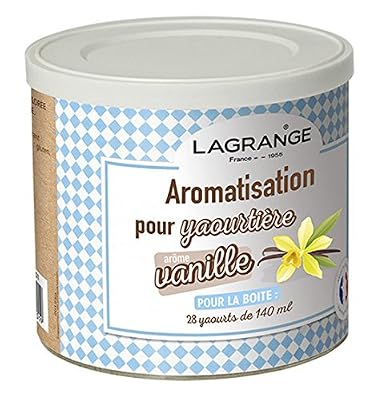 Lagrange - 380310 - Pot de 425g arome vanille pour yaourtière