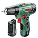 Price comparison product image Bosch Home and Garden EasyDrill 12-2 Akku-Bohrschrauber 12 V 2.5 Ah Li-Ion incl. 2. rechargeable battery incl. Kof