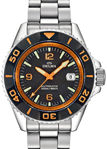 DELMA - Santiago Blue Shark II- Taucheruhr -  47 mm DELMA - Santiago Blue Shark II- Taucheruhr -  47 mm