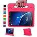 Price comparison product image LEADSTAR Samsung Galaxy Tab A 7.0 Shockproof Case Light Weight Kids Case Super Protection Cover Handle Stand Case for Kids Children For Samsung Galaxy Tab A 7.0-inch SM-T280 SM-T285(Rose)