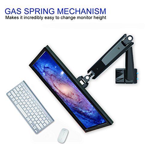 Monitor-Tischhalter MD7 Fuer Bildschirm, Monitor 17″-27″, 360° drehbar, schwankbar, hoehe stellbar - 2