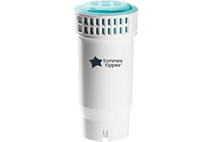 Tommee Tippee Perfect Prep-Ersatzfilter, Packung mit 1, Kompatibel mit allen Perfect Prep-Maschinen, Antibakterieller Filter entfernt Bakterien, Verunreinigungen und Schadstoffe
