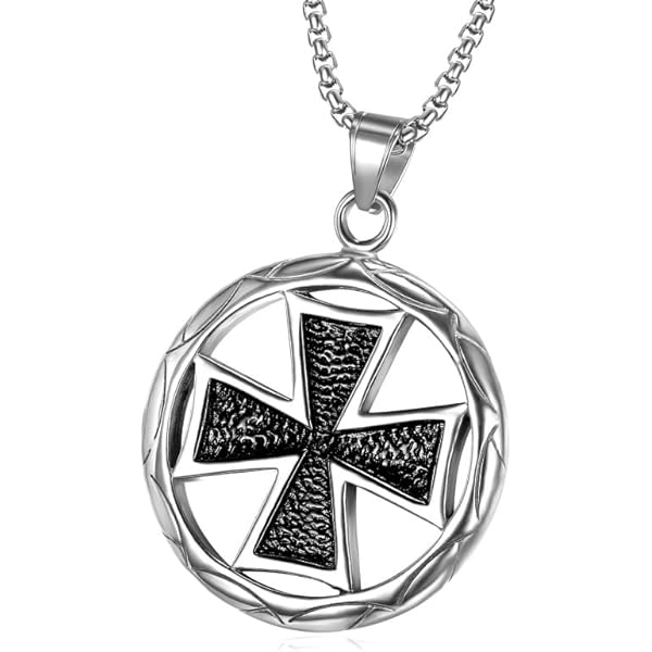 Ciondolo Croce Crucifisso 3D In Argento Sterling Con Catena A - Foto 10