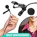 Produktbild ZUZU Ultimate Lavalier Microphone für Blogger und Vloggers Lapel Mic Clip-on Omnidirectional Condenser für iPhone Ipad Samsung Android Windows Smartphones