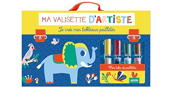 Ma Valisette D Artistes Je Cree Mes Tableaux Pailletes Amazon Fr Andreacchio Sarah Livres