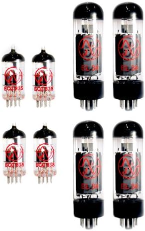 Voc Rock (JJ RE VALVE KIT) For LANEY GH100L amplifiers that use FOUR EL34 AND FOUR ECC83 12AX7 TUBES