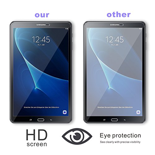 2 x Samsung Galaxy Tab A 10.1 Panzerglas, Melojoy Gehärtetem Glas Samsung Galaxy Tab A 10.1 Schutzfolie Folie - 7