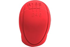SMILESHINEY Copertura Silicone DellaLeva Cambio 1 Copri Pomello Cambio Auto 6 Marce Copri Pomello Auto Copri Pomello Cambio 6 Marce Universale, Per Antiscivolo Resistente All'usura Regalo Per Un'auto Nuova