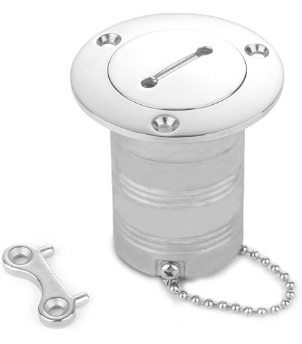 Clés De Réservoir Bateau En Acier Inox 316 – Lot De 5, Pour Remplissage Carburant, Compatibles Embouts 38 Mm Et 50 Mm - 4