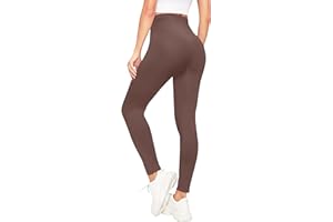 Love My Fashions® Women's Plain High Waisted Legging Stretchy Workout Bottoms Elasticated Soft Full Length Ladies Yoga Tights for Gym and Casualwear