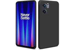 HS PRODUCTS HSP etui do OnePlus Nord CE 2 5G [odporne na kurz] etui na telefon komórkowy | Premium TPU silikonowe etui ochronne | odporne na zarysowania i uderzenia | ochrona aparatu bezprzewodowego ładowanie | dokładnie dopasowane cienkie matowe | czarne