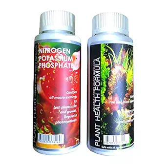 Foodie Puppies Combo Pack Aquatic Remedies Nutrient Supplements Macro Plant Food & Plant Health Aquarium Plant Fertilizer for Planted Aquarium (120ml (Plant Food - Plant Health))