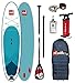 Produktbild Red Paddle Co - SUP Stand Up Paddle Boarding - Ride 10';6 Aufblasbares Stand Up Paddle Board + Tasche, Pumpe, Paddel & Leine/Gurt