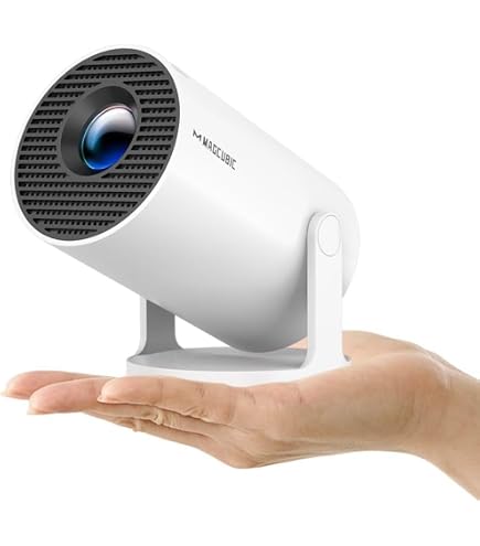 Generic Portable Pan-Tilt Projector K1 with Battery Android System