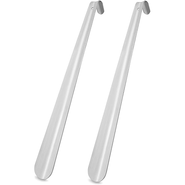 Lot De 3 Chausse-pieds En Acier Inoxydable - Longueur 42 Cm, Design Ergonomique