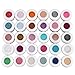 LIFECART 30 Mixed Color Glitter Mineral Eyeshadow Makeup Eye Shadow Powder