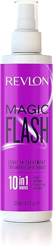 Revlon Magic Flash 10En1 200Ml | Aporta hidratación y brillo, protege del calor, desenreda, repara y fortalece el cabello, pr
