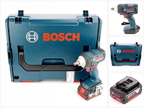 Bosch GDS 18 V-EC 250 Professional Akku Dreh Schlagschrauber mit L-Boxx und 1x GBA 6 Ah Akku
