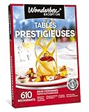 Wonderbox - Coffret cadeau - TABLES PRESTIGIEUSES - 610 tables labellisés, cuisine raffinée