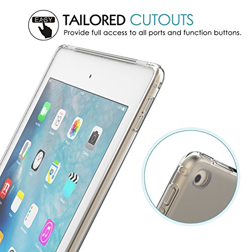 MoKo Hülle für iPad Pro 12.9 – Ultra Slim Flexible iPad Air 3 iPad Pro 12.9 2 TPU Kristall Klar Schale Schutzhülle Crystal Case Cover Durchsichtig für Apple iPad Pro 12.9 Zoll 2015 IOS 9 Tablet, Transparent - 4