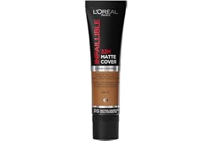 L'Oréal Paris - Fond de Teint Mat Haute Couvrance Waterproof - Longue Tenue - Léger & Matifiant - SPF 25 - Infaillible 32H Matte Cover - Teinte : 315 Sous-Ton Neutre - 30 ml