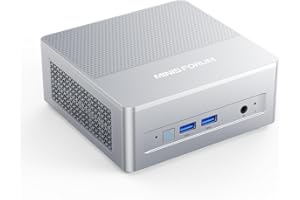 ‎MINIS FORUM MINIS FORUM X1-Lite 255 Mini PC mit AMD Ryzen 7 255 (8C/16T), 32GB DDR5-RAM 1TB M.2 SSD, HDMI 2.1/DP 1.4/USB 4.0 4K-Videoausgang, 2,5G LAN, Wife 6e, Bluetooth 5.2 und AMD Radeon 780M Grafikkarte