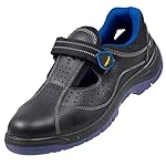 Leightweight Suede Leather Men 's Sandal Safety Work Shoe with Steel Toe Cap Urgent 306 S1