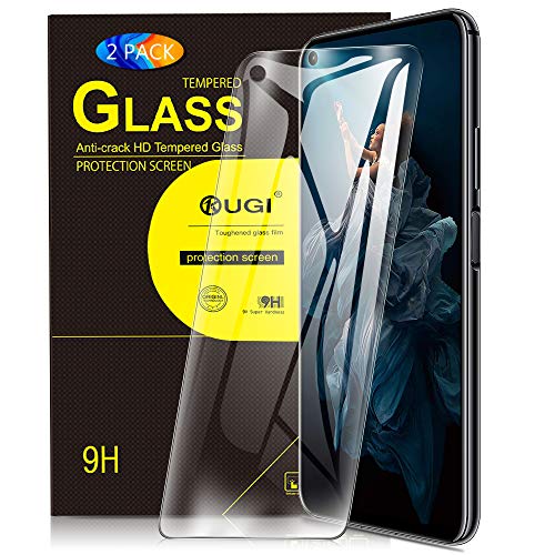 KuGi. Vetro Temperato per Honor 20 PRO/Honor 20/Honor 20S/ Huawei Nova 5T Pellicola, HD Trasparente Protezione per Schermo [Durezza 9H] Adatto per Honor 20 PRO/ 20/ 20S/ Huawei Nova 5T (2 Pezzi)