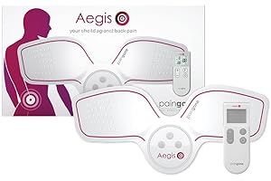 Paingone Aegis for back pain | Wireless Rechargeable TENS Machine for Lower-back Pain | Lumbar Relief, Lumbar Pain | Remote Control | Drug-Free Treatment for Instant Targeted Pain Relief