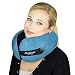 Produktbild SANDINI TravelFix® Plus Size – Premium Reisekissen mit Verschluss/Nackenkissen mit ergonomischer Stützfunktion für stattliche Personen - Mit Outlast Temperaturausgleich – Gratis Transporttasche mit B