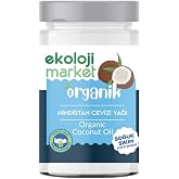 Ekoloji Market Organik Soğuk Sıkım Hindistan Cevizi Yağı 300 gr